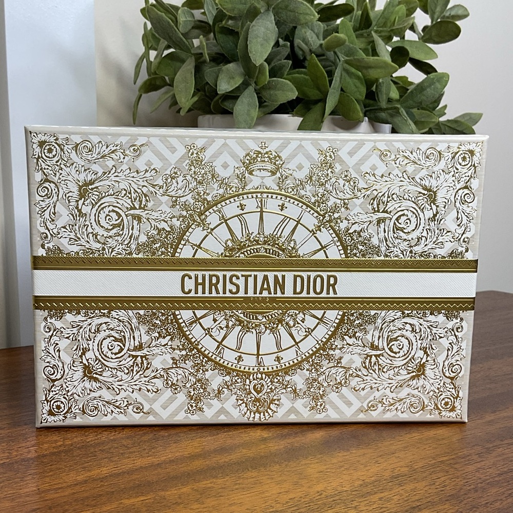 Dior White and Gold Decorative Box